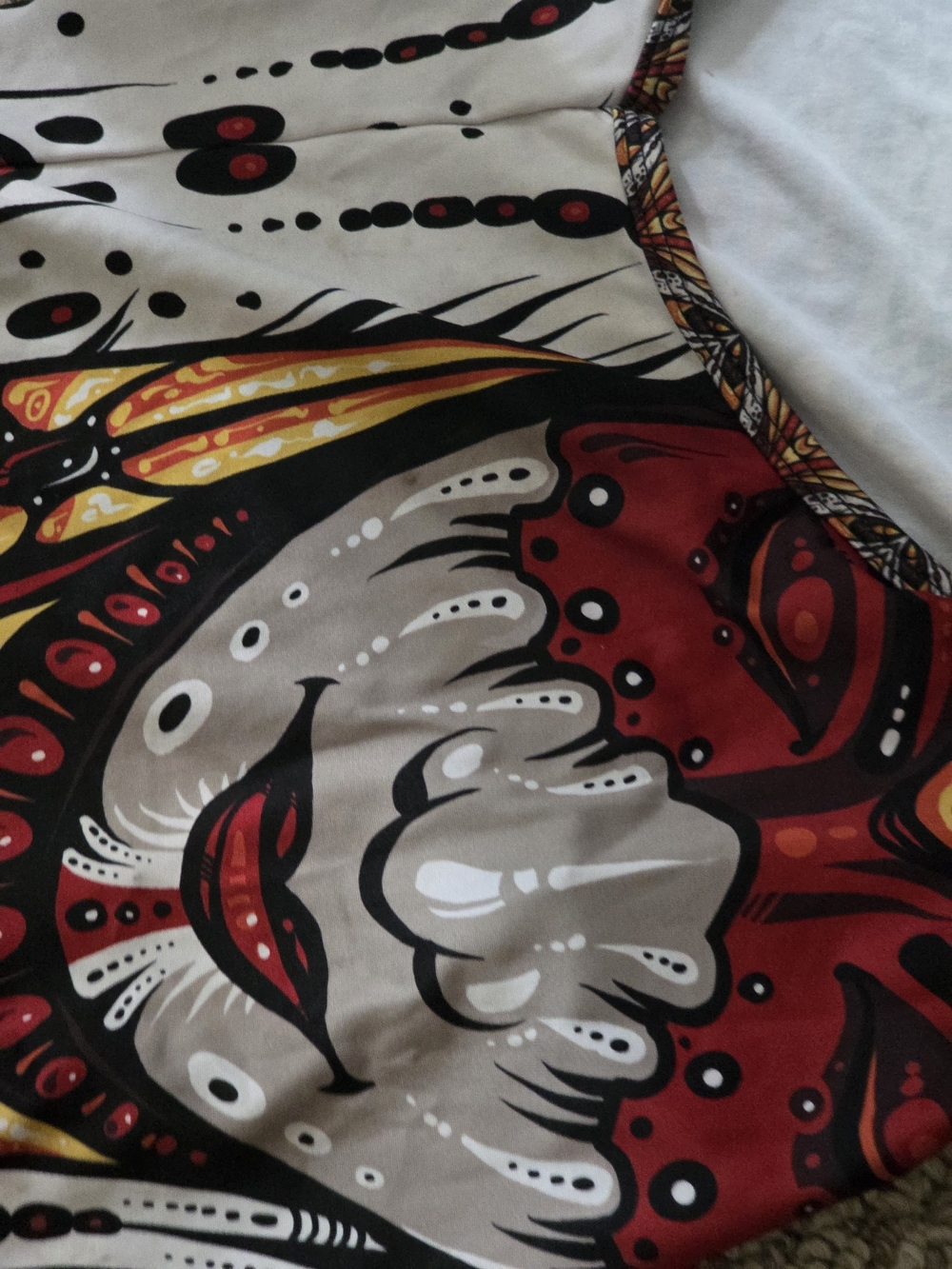 Red & Gold Graphic Racerback Tank Top - Women - Picture 3 of 7